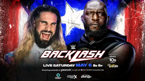 Seth Rollins contre… Omos, à Backlash !