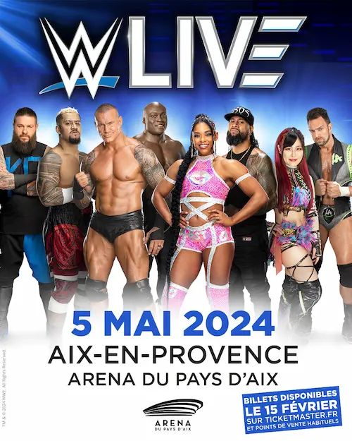 Un autre show de la WWE en France !