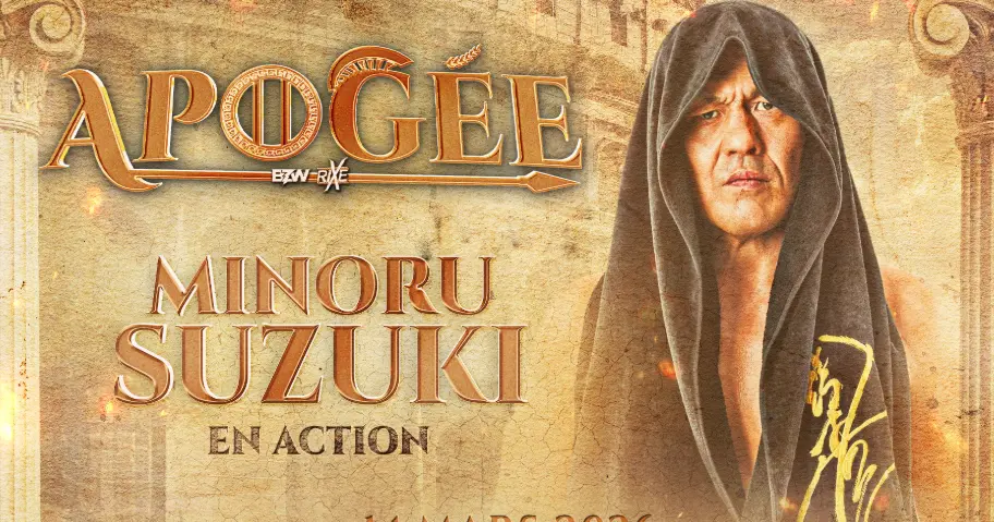 Minoru Suzuki de retour en France