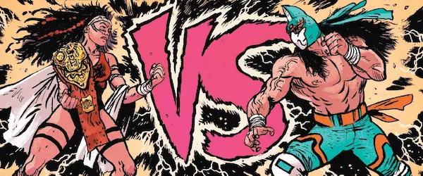 Un comics sur le catch dans les librairies françaises