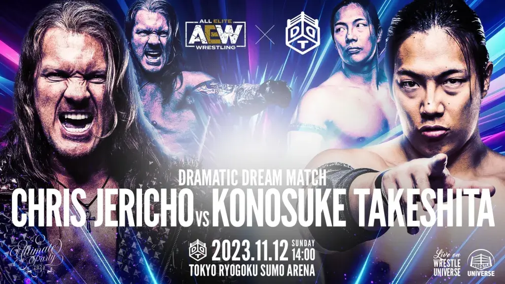 Jericho VS Takeshita à la DDT !