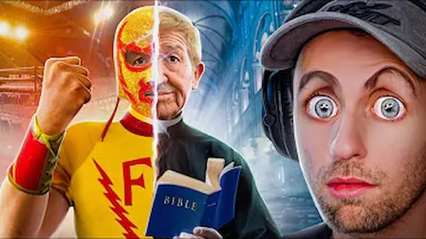 Squeezie (re)parle de catch dans sa dernière vidéo